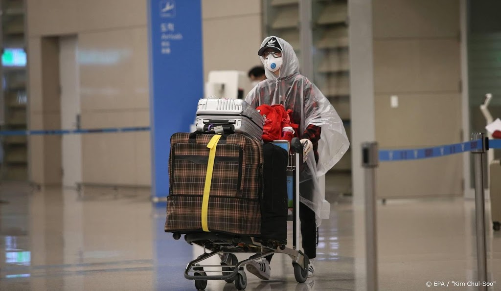 Zuid-Korea: alle reizigers uit buitenland in quarantaine