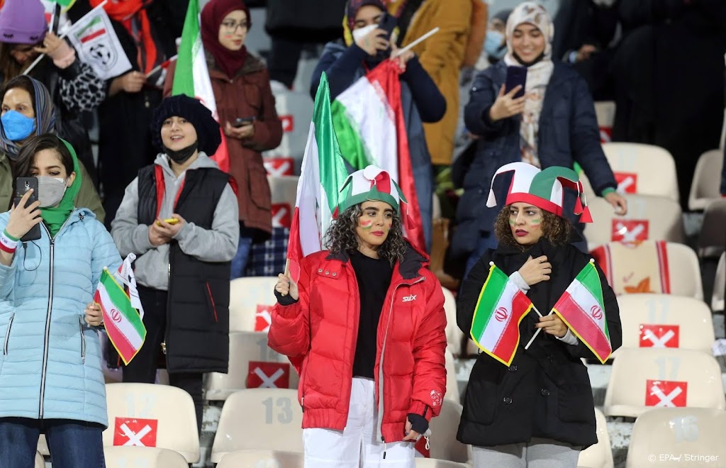 Vrouwen opnieuw niet welkom bij voetbalduel Iran