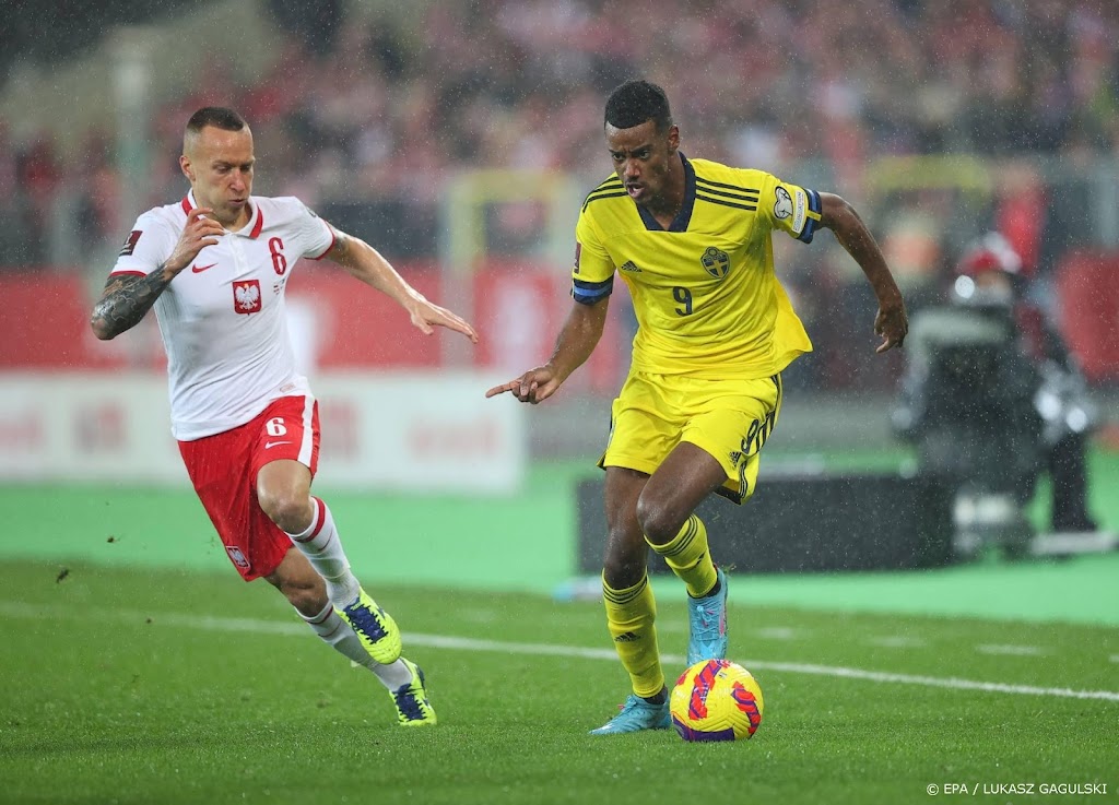 Polen wint van Zweden en gaat naar WK voetbal