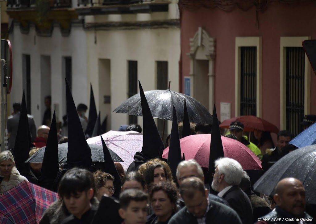 Alle paasprocessies in Sevilla afgelast om slecht weer