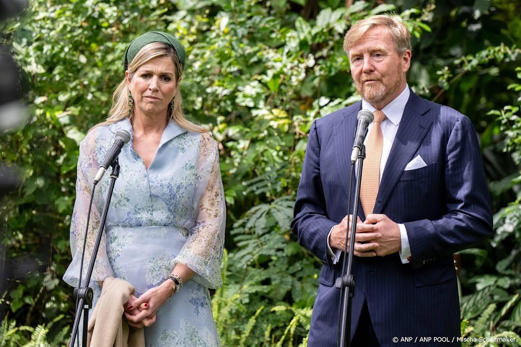 Koningspaar leeft mee met slachtoffers aardbeving Myanmar