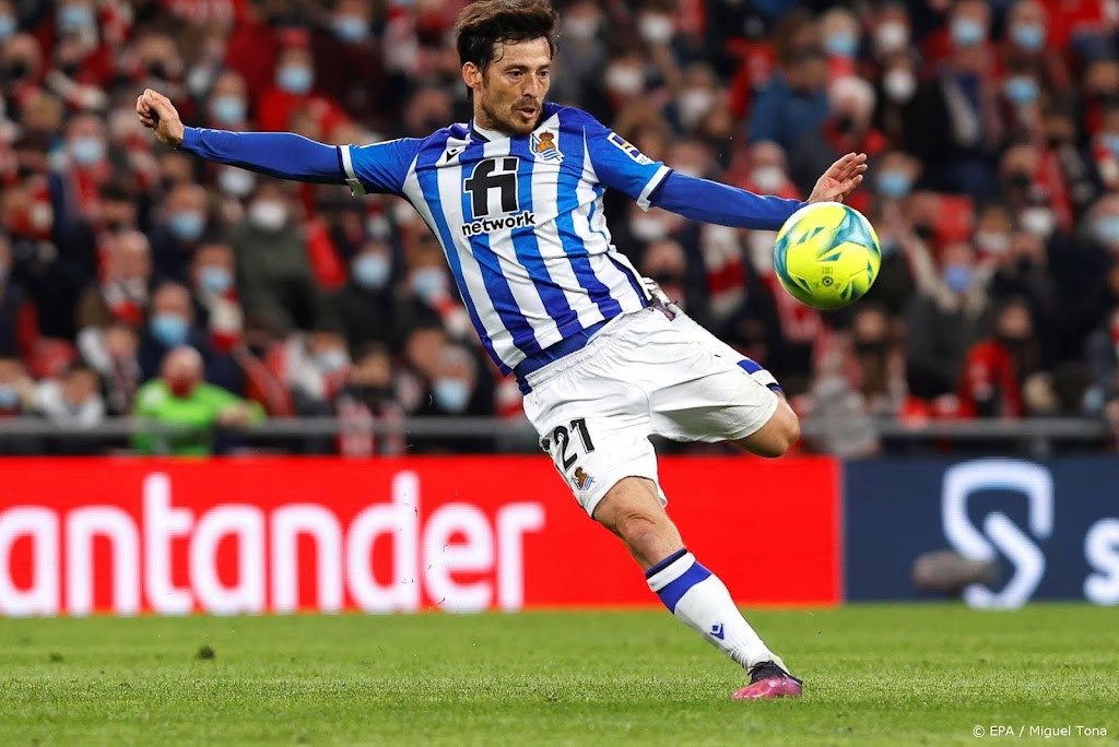 David Silva (36) gaat nog een jaar door bij Real Sociedad