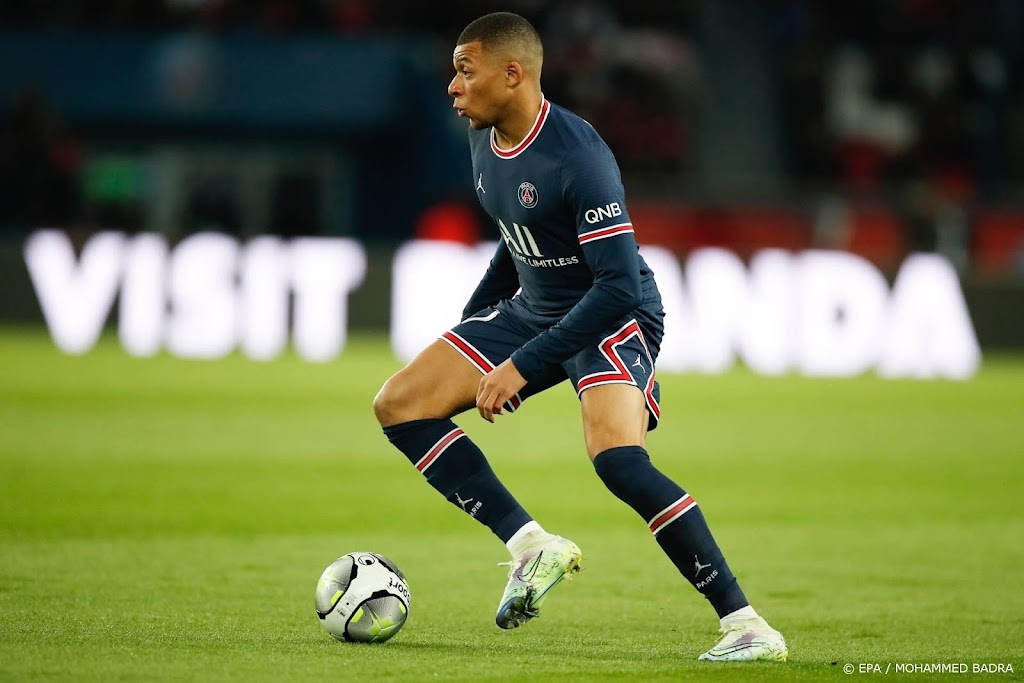 PSG speelt gelijk ondanks twee treffers en een assist Mbappé