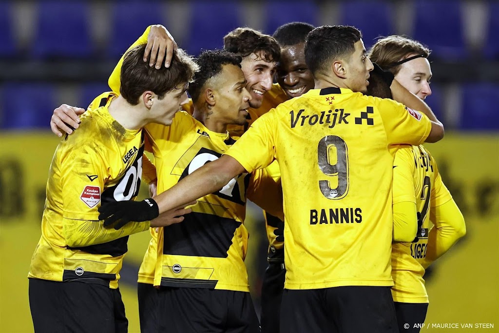 NAC Breda naar vijfde plaats na zege op Roda JC