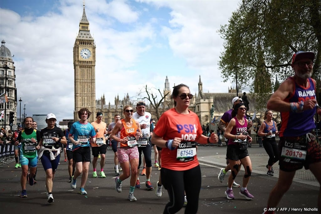 Recordaantal van ruim 800.000 aanmeldingen voor marathon Londen