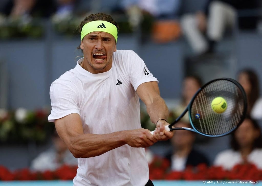 Tennisser Zverev opnieuw onderuit tegen Cerúndolo in Madrid