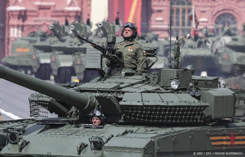 Filmpjes vervangen tanks bij jaarlijkse militaire parade Moskou