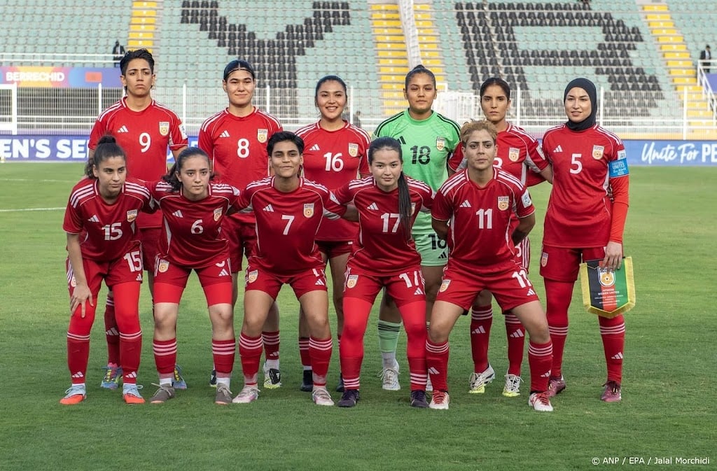 Afghaanse voetbalsters mogen ondanks Taliban duels spelen