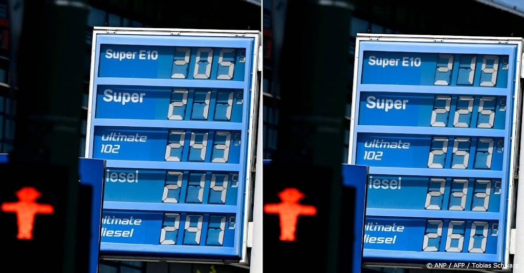 Duitse inflatie loopt verder op door dure brandstoffen