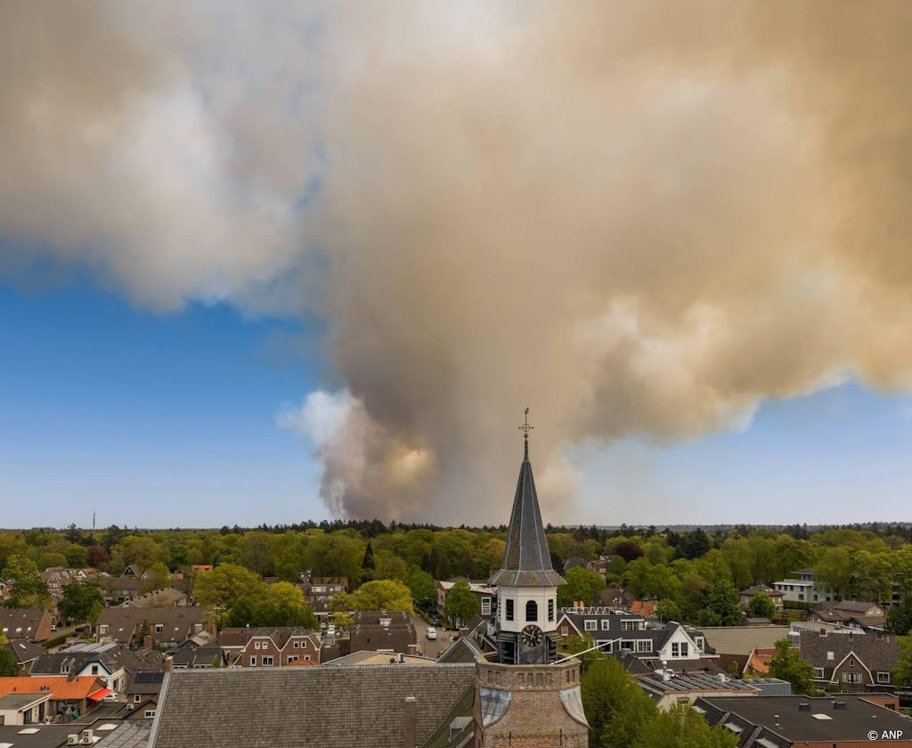 Geen gevaarlijke waarden gemeten bij rook in delen Zuid-Holland