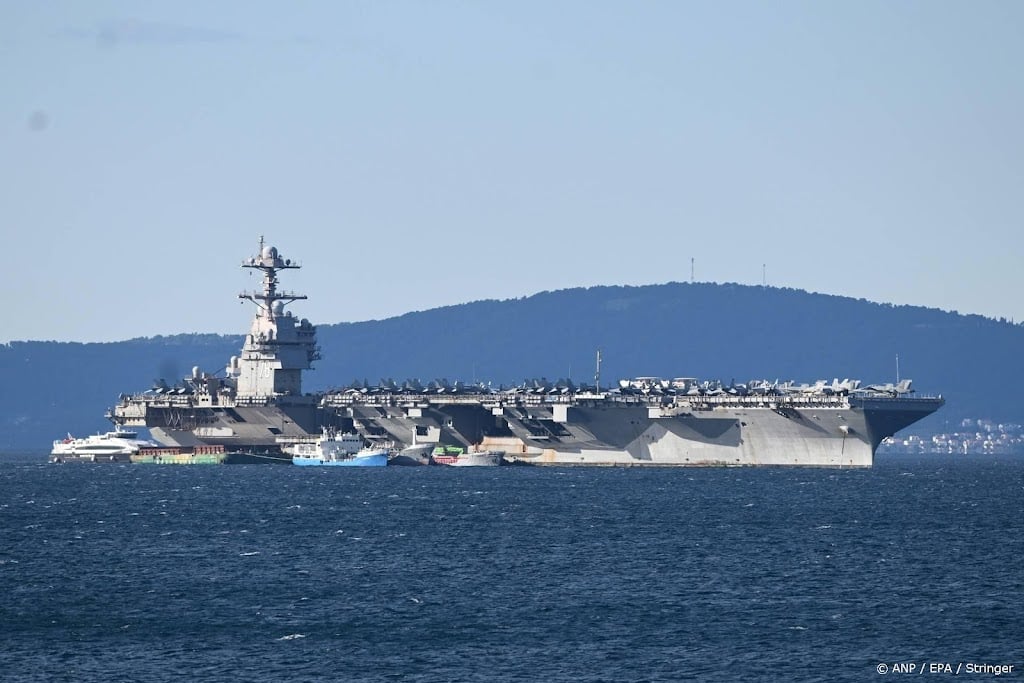 Washington Post: vliegdekschip VS verlaat Midden-Oosten