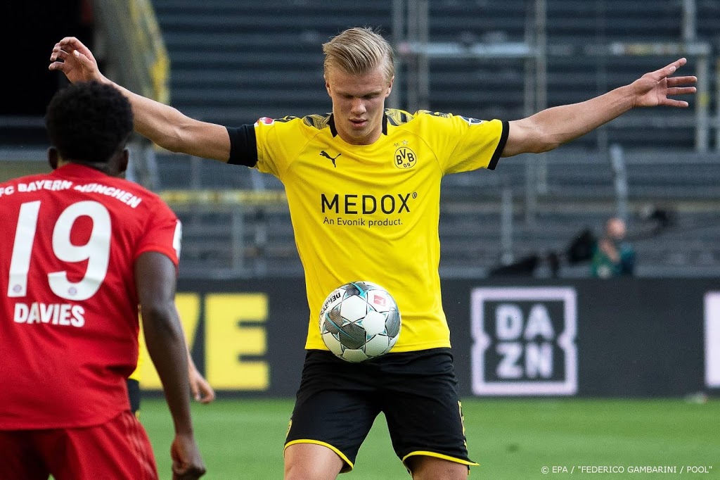 Dortmund zonder Haaland tegen Paderborn