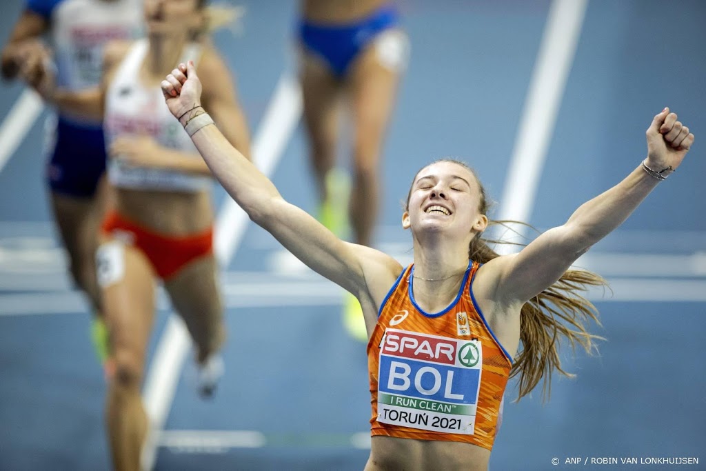 Atlete Bol loopt Nederlands record op 400 meter 