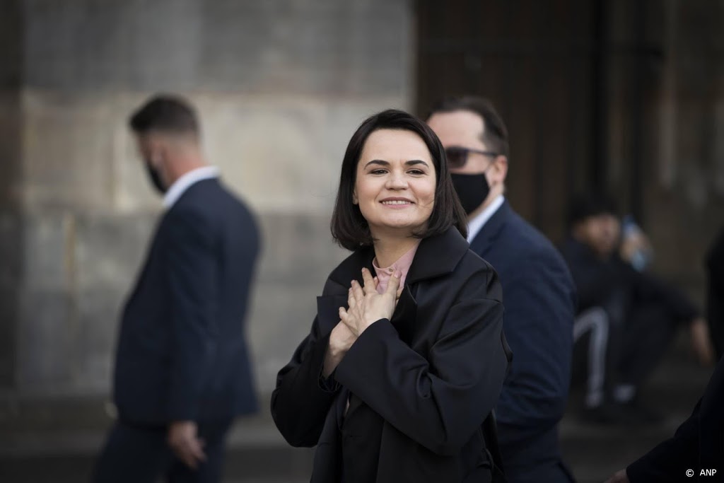 Tichanovskaja blij met wereldwijde steun