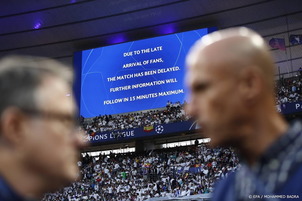 UEFA: valse kaarten veroorzaken vertraging Champions League-finale
