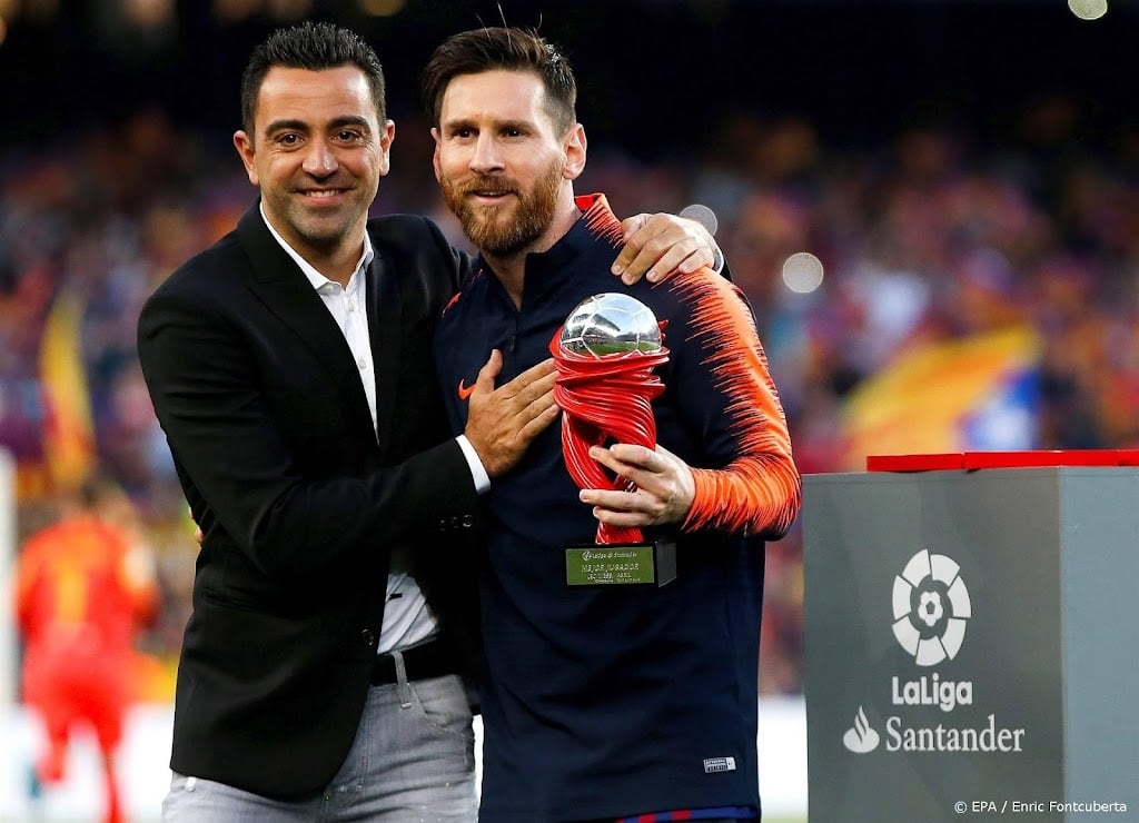 Trainer Xavi polst Messi voor terugkeer naar FC Barcelona