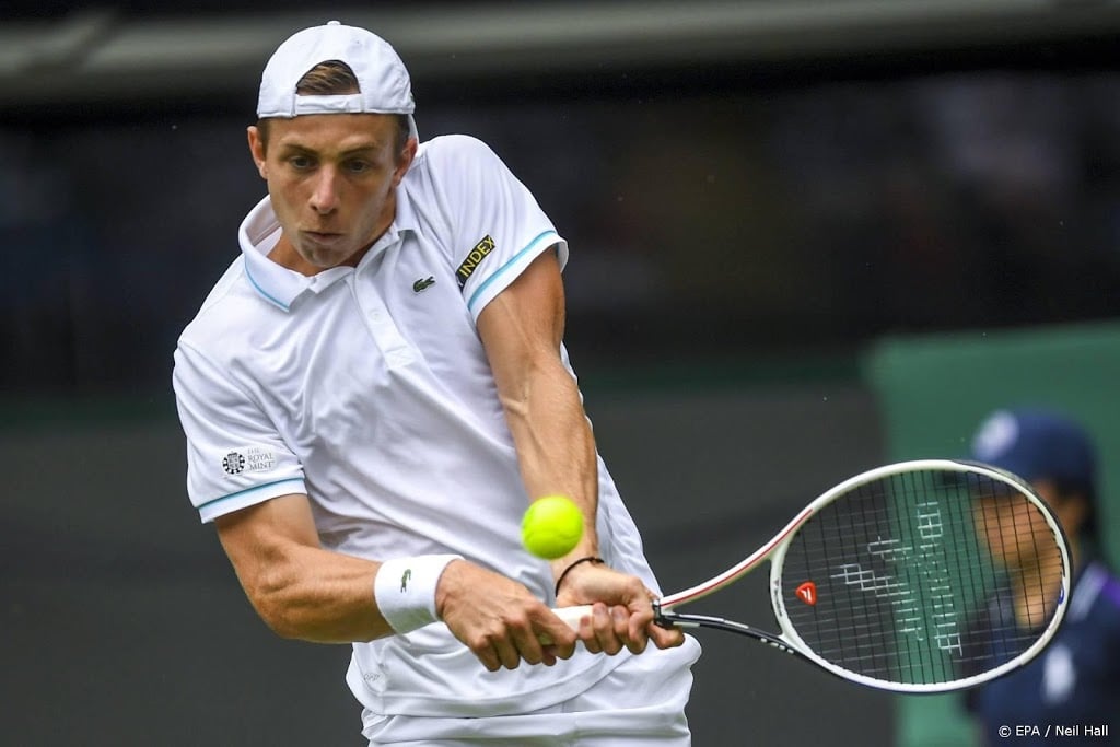 Griekspoor verliest in drie sets van Zverev op Wimbledon