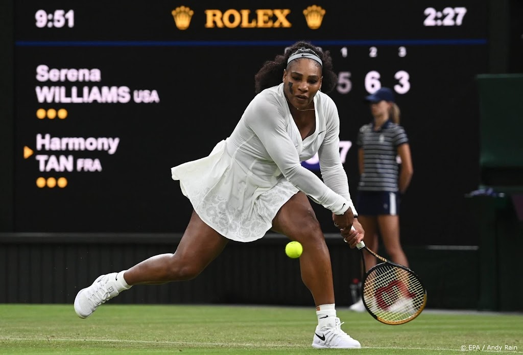 Serena Williams (40) laat toekomst open na nederlaag op Wimbledon
