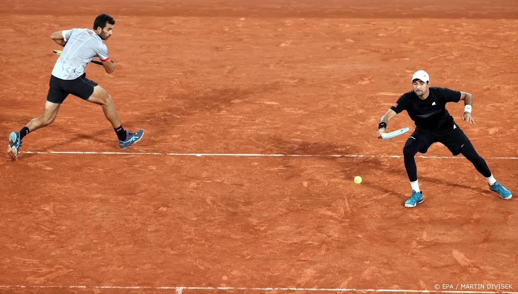 Voormalig kampioen Rojer in eerste ronde dubbelspel uitgeschakeld