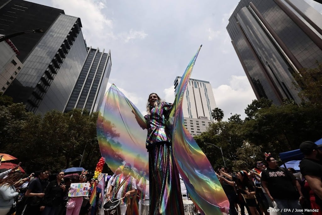 'Historisch veel' deelnemers aan pride Mexico-Stad