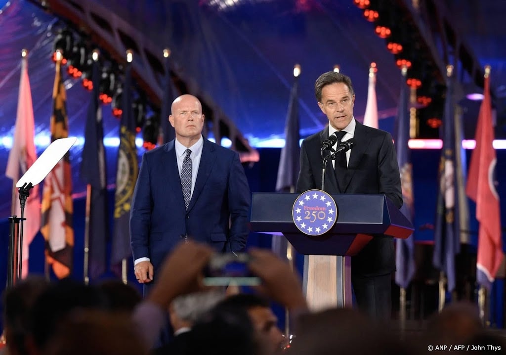 NAVO-chef Rutte prijst trans-Atlantische band bij viering VS