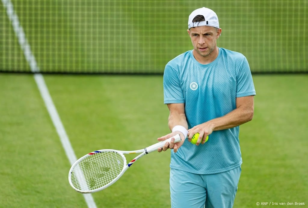 Griekspoor dinsdag in laatste partij op baan 6 op Wimbledon