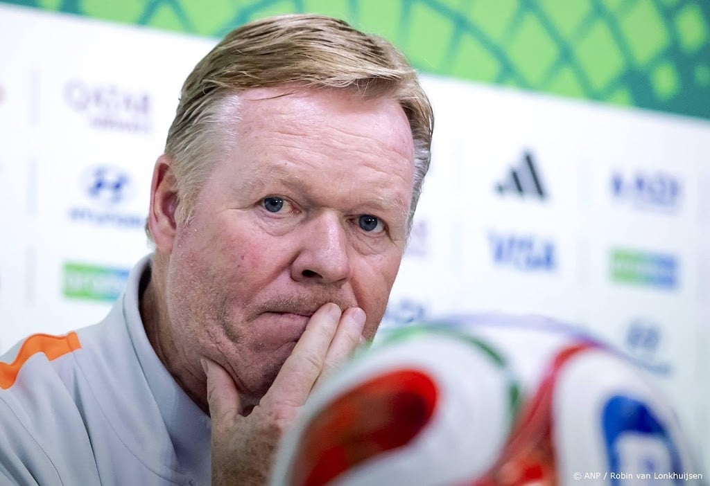 Koeman verwacht dat Oranje tegen Marokko minder kansen weggeeft