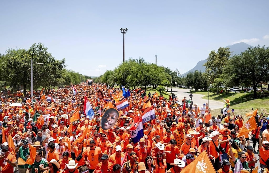 Oranjemars trekt in Monterrey minder bekijks dan in Kansas City