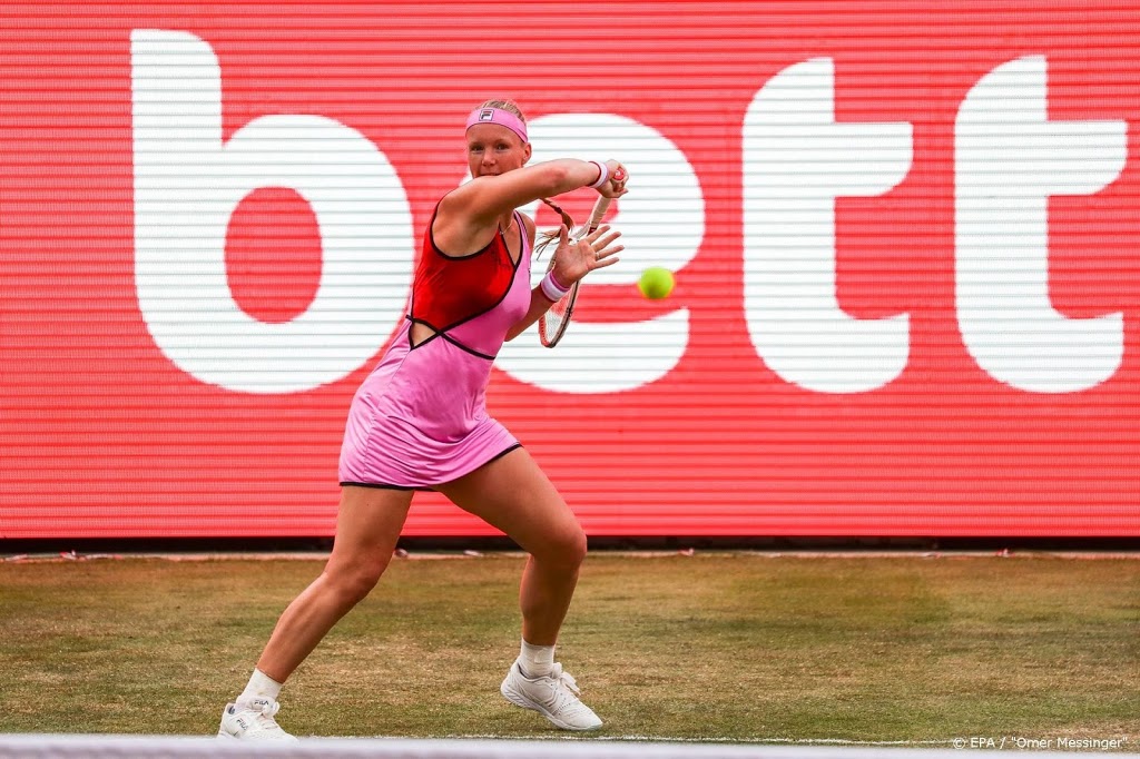 'Zoals het er nu voor staat doet Bertens niet mee aan US Open'