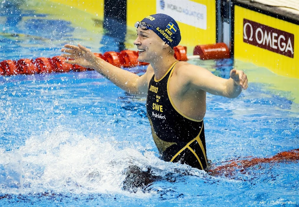 Wereldrecord Sjöström, swim-off voor Steenbergen op 50 meter vrij