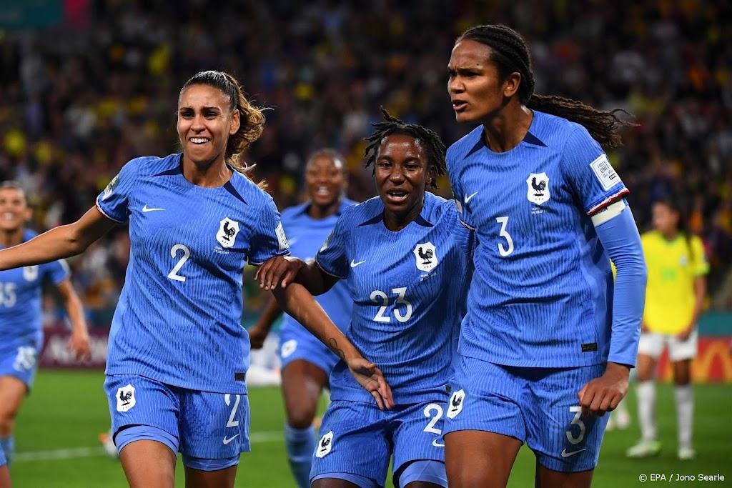 Frankrijk klopt Brazilië op WK voetbal