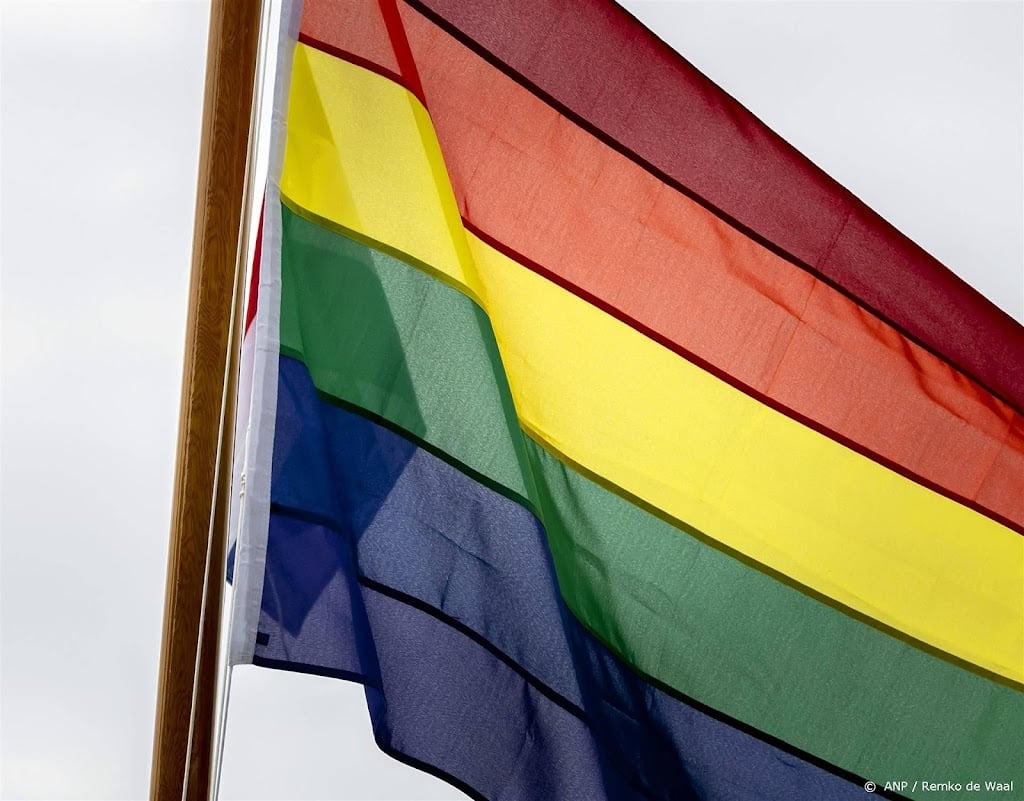 Regenboogvlag vervangen door hakenkruisvlag in Oost-Duitse stad