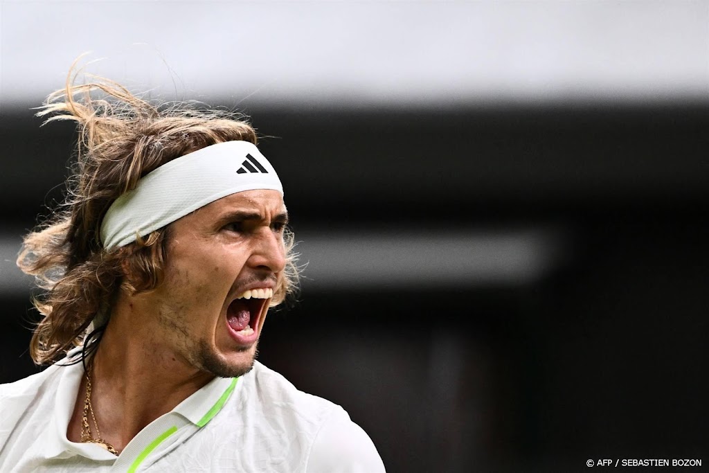 Tennisser Zverev naar finale in 'eigen' Hamburg