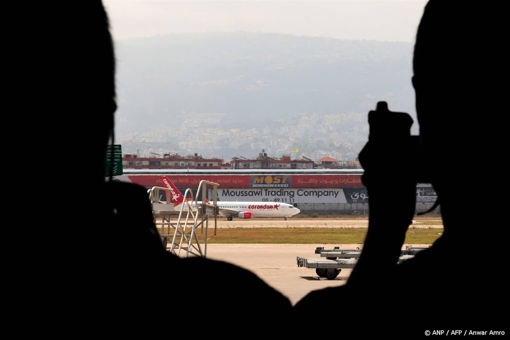 Luchthaven Beiroet annuleert vluchten uit angst aanval Israël