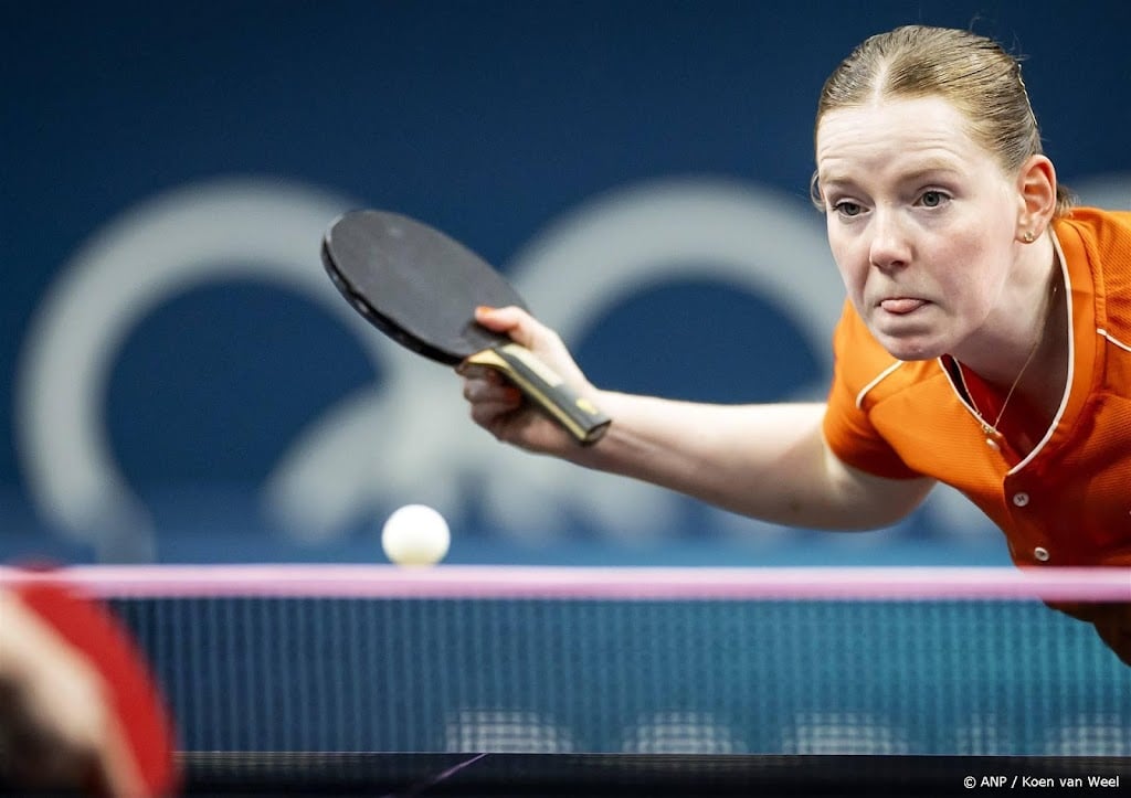 Tafeltennisster Eerland bereikt achtste finales op Spelen