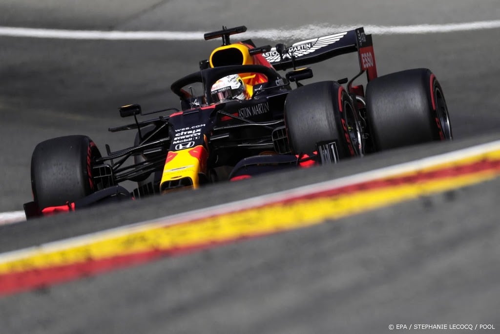 Verstappen zesde in derde training, Ferrari's achteraan
