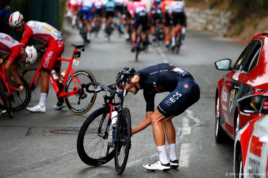 Tourpeloton doet het kalm aan na tal van valpartijen