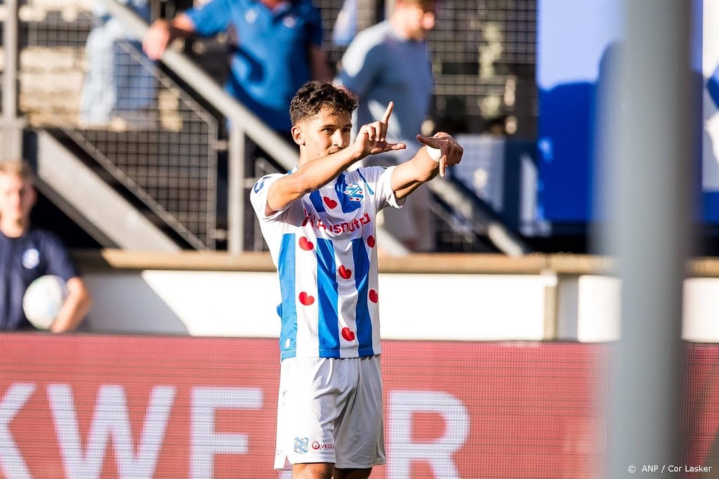 Aanvaller Sahraoui van sc Heerenveen debuteert in Noorse selectie