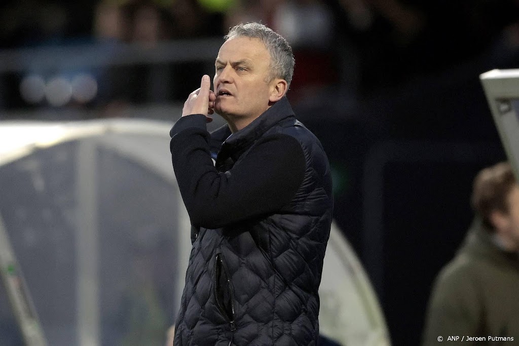 Trainer Penders leidt FC Utrecht tegen Feyenoord 