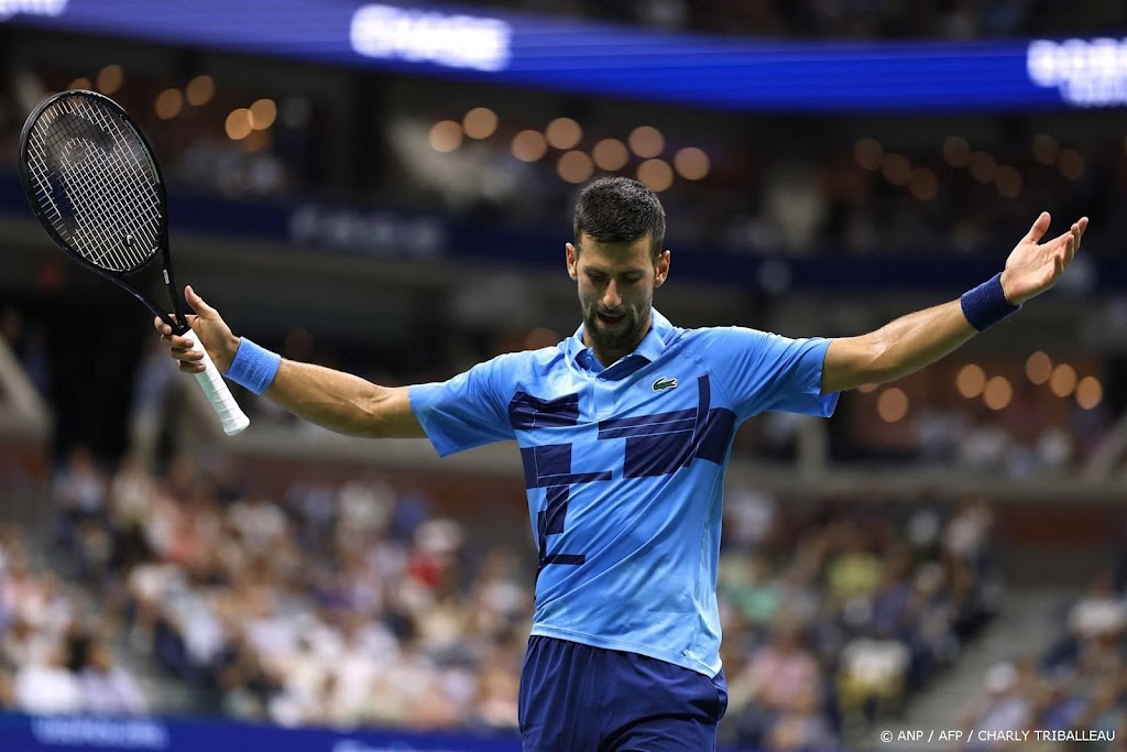 Titelverdediger Djokovic via Djere naar derde ronde US Open