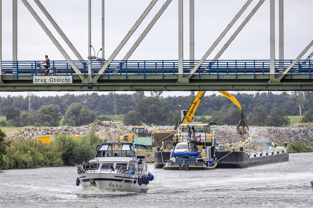 Branche ziet gevreesde problemen door sluiting Julianakanaal niet