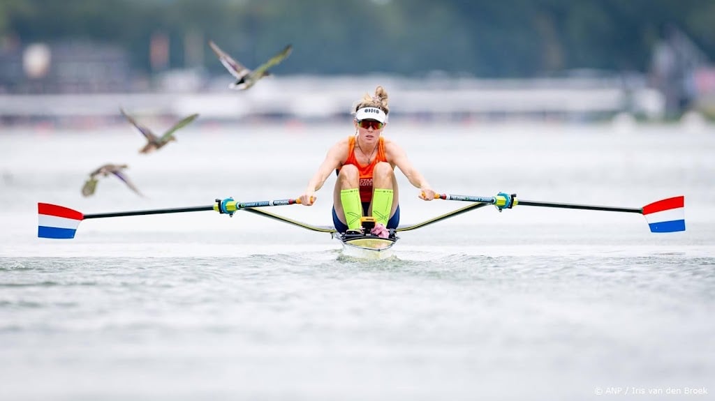 Olympisch kampioene Florijn in skiff naar finale WK roeien