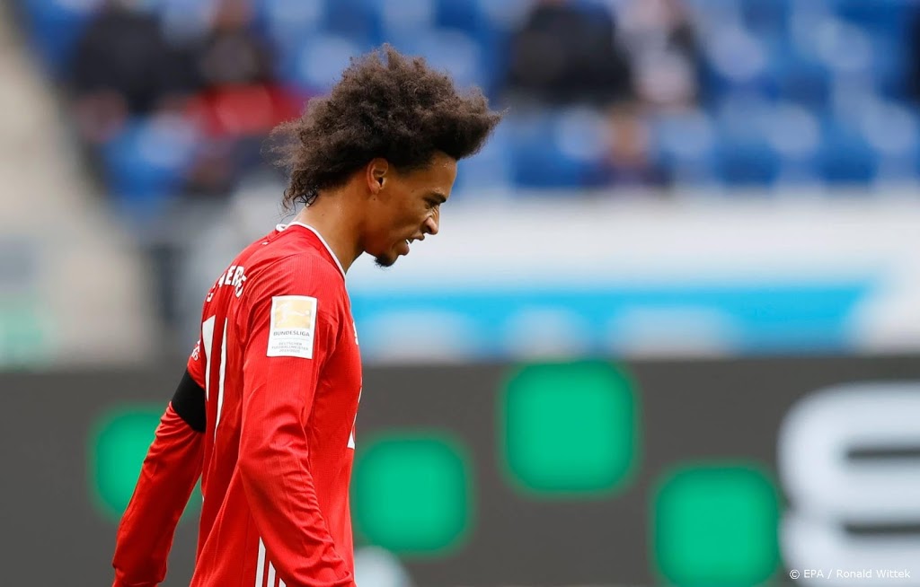 Bayern München enkele weken zonder Leroy Sané