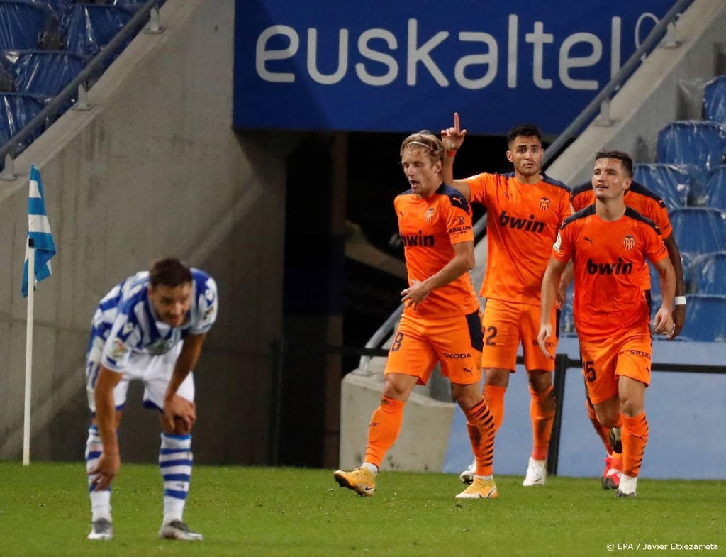 Valencia wint uitduel met Real Sociedad 