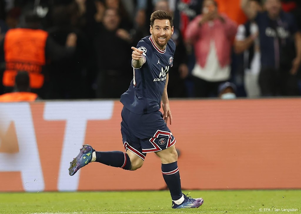 'Muurligger' Messi na 1e PSG-treffer: ik wilde heel graag scoren