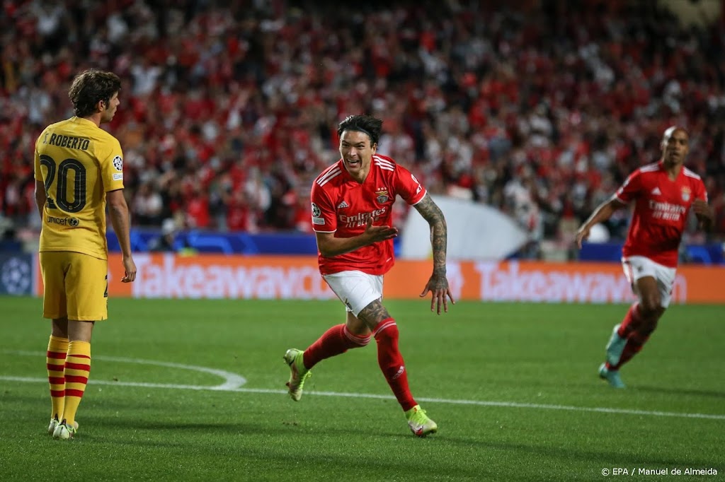 Barcelona verliest ook fors van Benfica, klinkende zege Bayern
