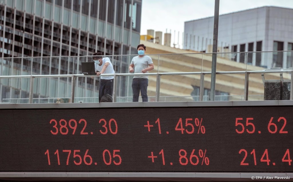 Beurzen omlaag ondanks winsten Wall Street, Porsche stijgt