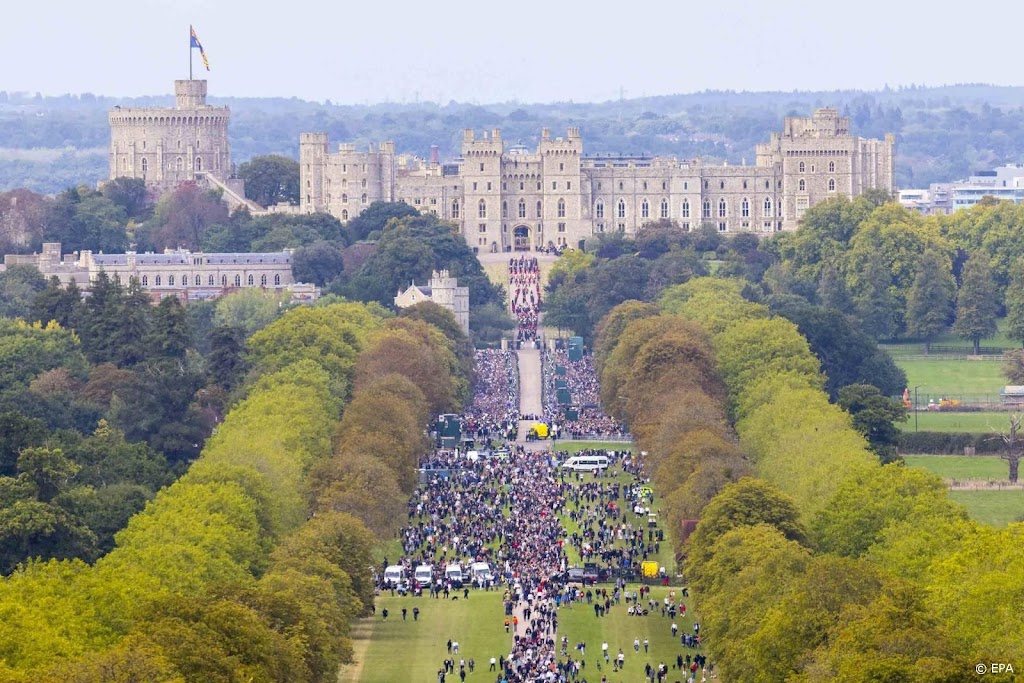 Publiek kan laatste rustplaats Queen in Windsor Castle bezoeken