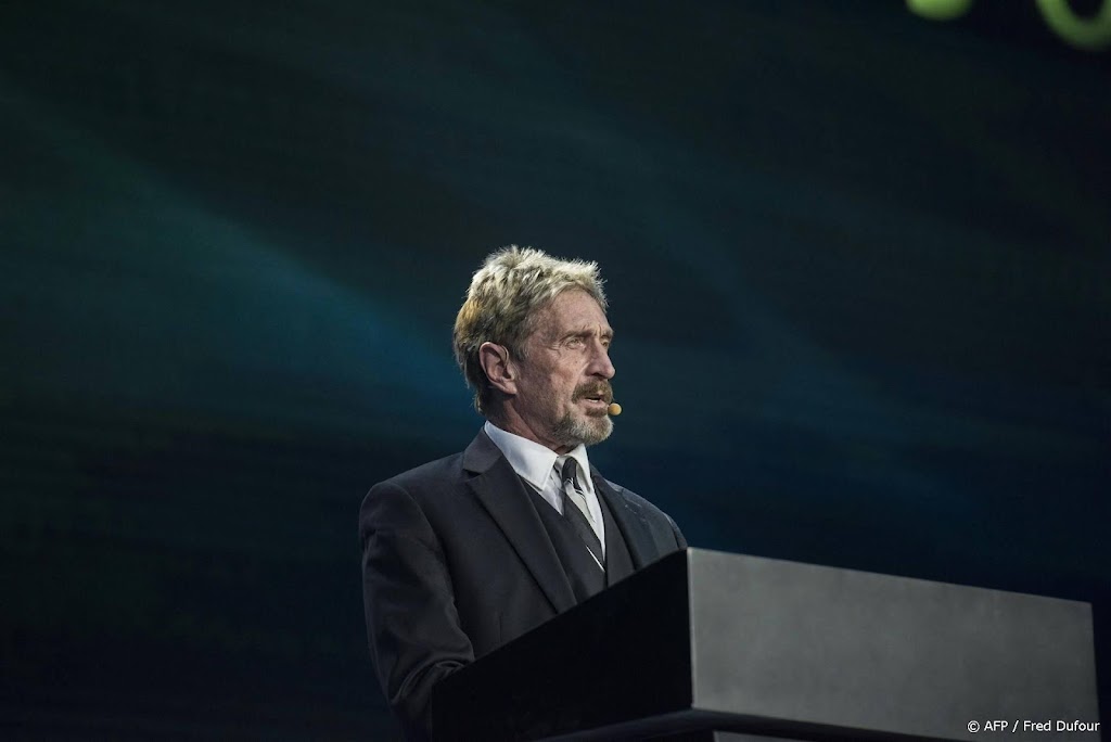 Rechter: softwarepionier McAfee pleegde zelfmoord in Spaanse cel