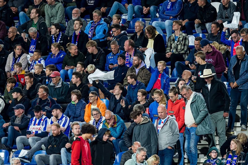 Trainer Van Wonderen heeft begrip voor boze fans Heerenveen